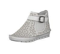 Gemini Bottines en Cuir pour Femmes 382019-19, Pointure:40 EU, La Couleur:Blanc