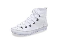 Gemini Bottines en Cuir pour Femmes 382175-01, Pointure:41 EU, La Couleur:Blanc