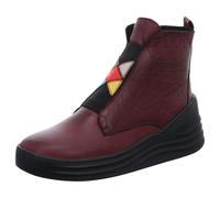 Gemini Bottines Femme En Cuir Texturé Multicolore À Talon Wedge 033652-02