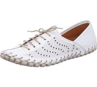 Gemini Chaussure à Lacets pour Femmes en Cuir 031218-02, Pointure:41 EU, La Couleur:Blanc