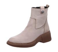 Gemini Dames Bottines Cuir Clous Talon Compensé Semelles Amovibles 033609-02