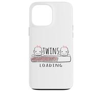 Gemini Enceinte Mama Baby Girl Garçon pour La Naissance De Coque pour iPhone 13 Pro Max