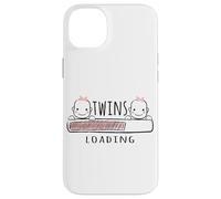 Gemini Enceinte Mama Baby Girl Garçon pour La Naissance De Coque pour iPhone 14 Plus