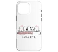 Gemini Enceinte Mama Baby Girl Garçon pour La Naissance De Coque pour iPhone 16 Pro Max