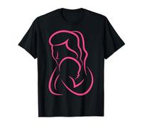Gemini Enceinte Mama Baby Girl Garçon Pour La Naissance De T-Shirt