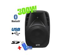 GEMINI ES08BLU Enceinte active - Boomer 8"+ Clé USB 32G