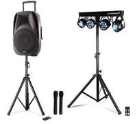 Gemini Es15-togo - Enceinte sans fil Bluetooth fonction bass reflex autonomie 2 h - Gris gris G