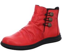 Gemini Femme Bottines Cuir En Se Sont Réunis Look Avec Messingknöpfen 337083-02