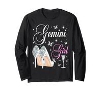 Gemini Girl May Juin Birthday Party Zodiac Talons Hauts Manche Longue