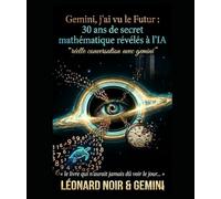 Gemini, j'ai vu le Futur:30 ans de secret mathématique révélés à l'IA-Réelle conversation: '' Ce livre est la retranscription intégrale et fidèle d'un dialogue qui n'aurait jamais dû voir le jour ''