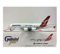 Gemini Jets - Réplique Avion de Ligne Qantas Airbus A380 VH-OQH Go Wallabies - 1:400