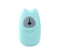 Gemini_Mall - 1 boîte à Savon, Feuilles de Savon en Papier pour éliminer Les Feuilles de Savon parfumées en Papier moussant - pour Cuisine, Toilettes en Plein air, Voyage, Camping, randonnée