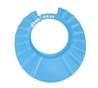 Gemini_mall Bonnet de bain doux réglable pour bébé enfant Bleu
