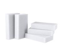 Gemini Mall Lot de 100 éponges magiques en mélamine multifonction pour enlever les taches et les marques 10 x 6 x 2 cm blanc