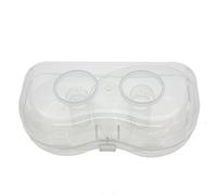 Gemini_mall® Lot de 2 protections d'allaitement en silicone avec étui - Réutilisables