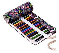 Gemini _ Mall® NEUF 36/48/72 trous sur toile de rouleau de papier Sac de crayon Stylo Coque support étui de rangement 48 Holes