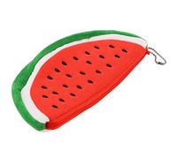 Gemini _ Mall® Pastèque en peluche Porte-monnaie Portefeuille Cosmétique Maquillage Pouch téléphone crayon Pen Sac - 20 cm x 10 cm