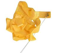 Gemini_mall® Ruban de danse rythmique pour enfants - Ruban de gymnastique pour enfants - Tourbillonnants - Banderoles de danse (jaune)