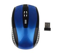 Gemini_mall® Souris sans fil, 2,4 G USB sans fil, souris optique pour ordinateur portable, ordinateur portable, souris sans fil avec nano-récepteur, 6 boutons, 1800 DPI, pour Windows Mac Linux Vista