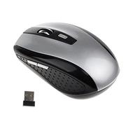Gemini_mall® Souris sans fil, 2,4 G USB sans fil, souris optique pour ordinateur portable, ordinateur portable, souris sans fil avec nano-récepteur, 6 boutons, pour Windows Mac Linux Vista MacBook Pro