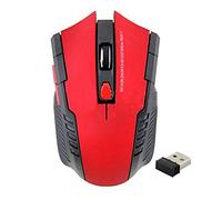 Gemini _ Mall® Wireless Mouse, 2,4 G USB Souris optique sans fil pour ordinateur portable PC Ordinateur Portable souris sans fil avec nano récepteur, 6 boutons, DPI réglable pour Windows Mac Linux