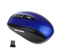 Gemini _ Mall® Wireless Mouse, 2,4 G USB Souris optique sans fil pour ordinateur portable PC Ordinateur Portable souris sans fil avec nano récepteur, 6 boutons, pour Windows Mac Linux Vista MacBook