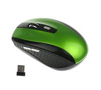 Gemini _ Mall® Wireless Mouse, 2,4 G USB Souris optique sans fil pour ordinateur portable PC Ordinateur Portable souris sans fil avec nano récepteur, 6 boutons, pour Windows Mac Linux Vista MacBook