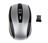 Gemini _ Mall® Wireless Mouse, 2,4 G USB Souris optique sans fil pour ordinateur portable PC Ordinateur Portable souris sans fil avec nano récepteur, 6 boutons, 1800 dpi, pour Windows Mac Linux Vista