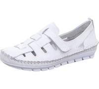 Gemini Mocassins Femme Cuir Aspect Tressé Fermeture Scratch 382334-01