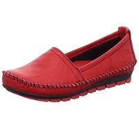Gemini Mocassins pour Femme 003122-02, Pointure:42 EU, La Couleur:Rouge