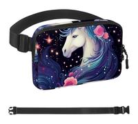 Gemini Sac banane avec signe du zodiaque pour homme et femme, grand sac banane et sac banane avec sangle réglable pour l'extérieur, l'entraînement, les voyages, la course à pied, la randonnée, le