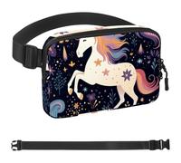 Gemini Sac banane avec signe du zodiaque pour homme et femme, grand sac banane et sac banane avec sangle réglable pour l'extérieur, l'entraînement, les voyages, la course à pied, la randonnée, le