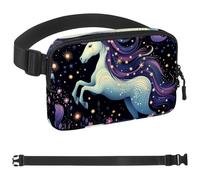 Gemini Sac banane avec signe du zodiaque pour homme et femme, grand sac banane et sac banane avec sangle réglable pour l'extérieur, l'entraînement, les voyages, la course à pied, la randonnée, le