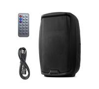 Gemini Sound As-2110Bt Active Bluetooth Pa System, 10" Inch Woofer 1000W Watts Dj Speakers, Sd, USB, Xlr Input/Output, 2 X 1/4" Inch Microphone/Rca And Aux Inputs, Tws