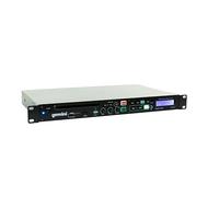 Gemini Sound CDMP-1500 - Lecteur Audio multimédia 19” Professionnel Anti-Choc rackable, Compatible CD MP3 USB, avec entrées polyvalentes et télécommande