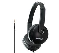 Gemini Casque DJ professionnel DJX-200 - Pilotes 40 mm, oreillettes ultra-confortables - Noir