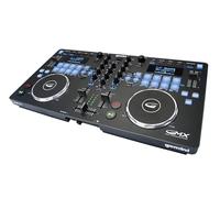 Gemini Contrôleur et lecteur DJ GMX – Compact USB/MIDI avec Virtual DJ LE – Idéal pour DJ nomades