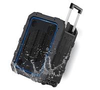 Gemini Enceinte portable MPA-2400 240W Bluetooth LED 6 modes DSP Micro/Guitare FM USB Gris