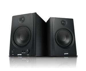 Gemini Sound SMX-5BT - Haut-parleurs de Studio 5” Bluetooth - 200W crête, Entrées TRS/RCA/AUX, Réglage Acoustique, Paire Active/Passive pour Home Studio, DJ et Production Musicale