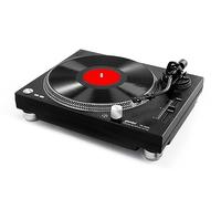 Gemini Sound TT-1200 - Platine vinyle à entraînement par courroie à 2 vitesses, Platine DJ pour installation stéréo personnelle avec interface USB et logiciel Audacity fourni