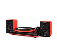 Gemini Platine vinyle TT-900 - Chaîne HiFi Bluetooth 50W Système complet Rouge