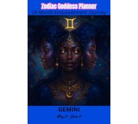 Gemini Zodiac Goddess Planner 29 Month Yearly Planner: August 2025-December 2027, Women’s Empowerment Organizer, Home School, Personal, Business, Daily, Monthly, Yearly, 6x9"
