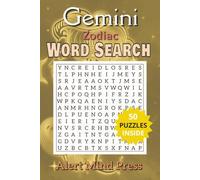 Gemini Zodiac Word Search: 50 Word Search Puzzles for Gemini the Curious and Quick-Minded Twins, Astrology, Zodiac,| 6x9 inches,106 pages |50 Puzzles.. Gift For Vacations, Holidays and Free times