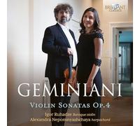 Geminiani / Ruhadze / Nepomnyashchaya – Sonates pour violon Opus 4 – CD – Edel