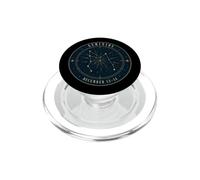 Géminides Pluie de météores Gémeaux Constellation Carte des étoiles PopSockets PopGrip pour MagSafe