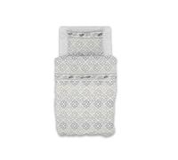 GEMITEX Parure de lit en Coton, 100% Coton, Respirant, sans substances nocives, qualité certifiée Standard 100 par Oeko-TEX Confiance en Textile, Simple, G24/gris, conçue en Italie