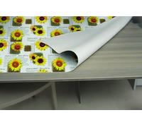 GEMITEX Protection imprimée fabriquée en Italie antidérapante, Anti-Choc, Double Face PF06, 140 x 180, protège Votre Table Contre Les Chocs, Les Rayures et Les liquides