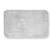 GEMITEX Tapis MERLINO 40 x 70 Gris Clair ULTRASSORBENTE, Polyester