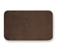 GEMITEX Tapis MERLINO 50 x 80 cm, Polyester, Marron