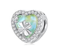 GemKing Breloque lapin sirène BSC1124, Argent sterling, Pas de gemme